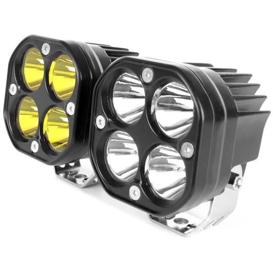 3 Inch 40W LED Fog Driving Light 4 Pod Spotlight Combo Beam 12V 24V LED Work Light